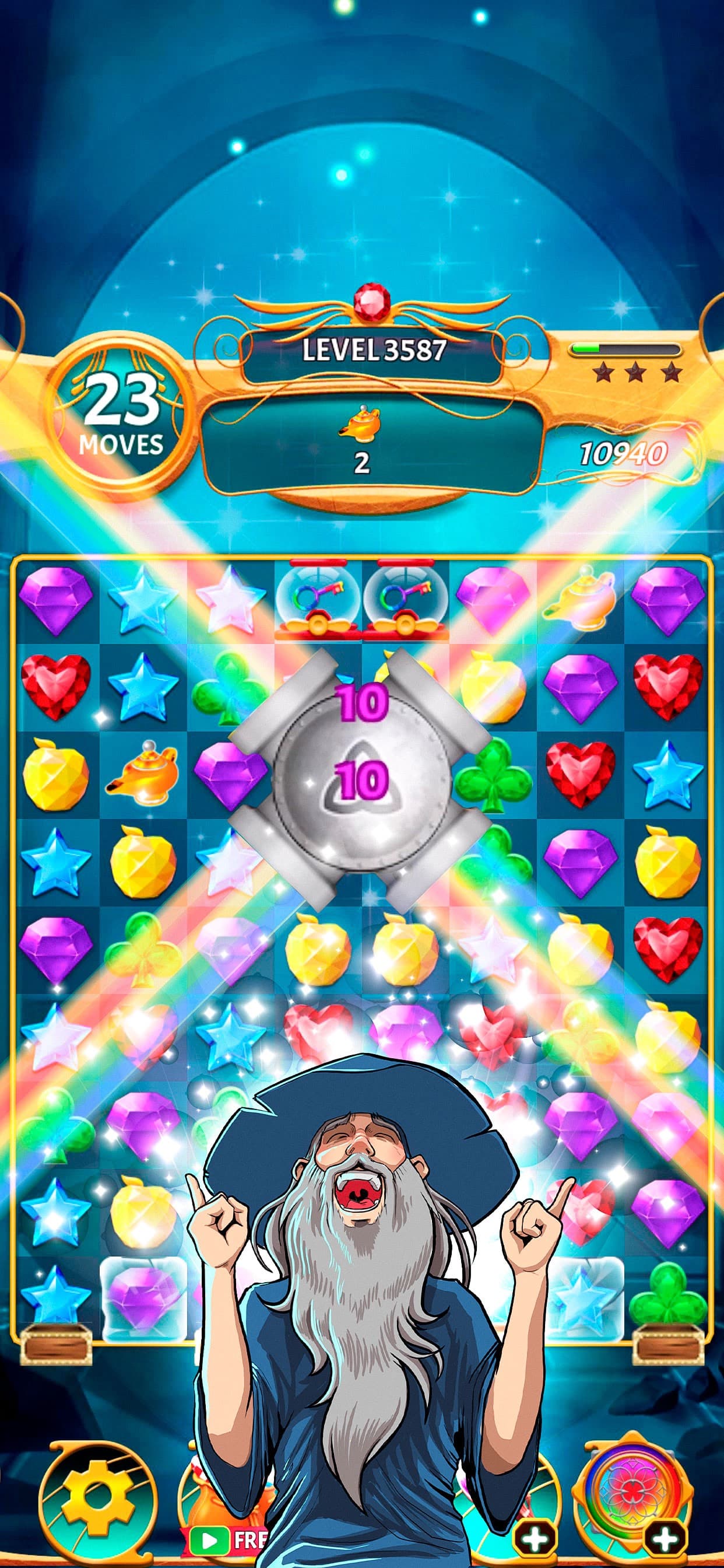 Match 3 Magic Jewels screenshot 3 - screenshot