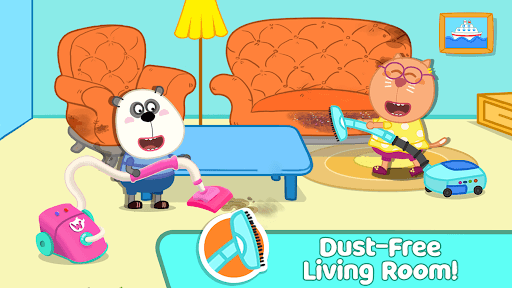Wolfoo House Cleanup Life screenshot 4 - screenshot