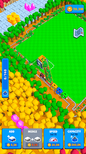 Train Miner: Idle Railway Game screenshot 7 - screenshot
