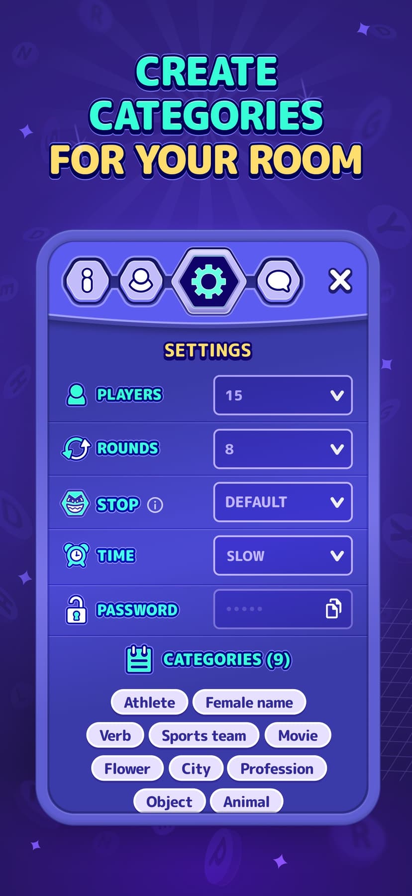 StopotS - The Categories Game screenshot 2 - screenshot