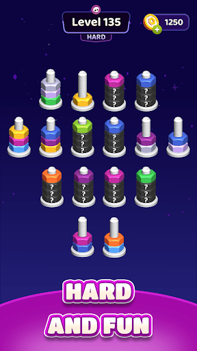 Nut Sort Blast: Color Puzzle screenshot 4 - screenshot