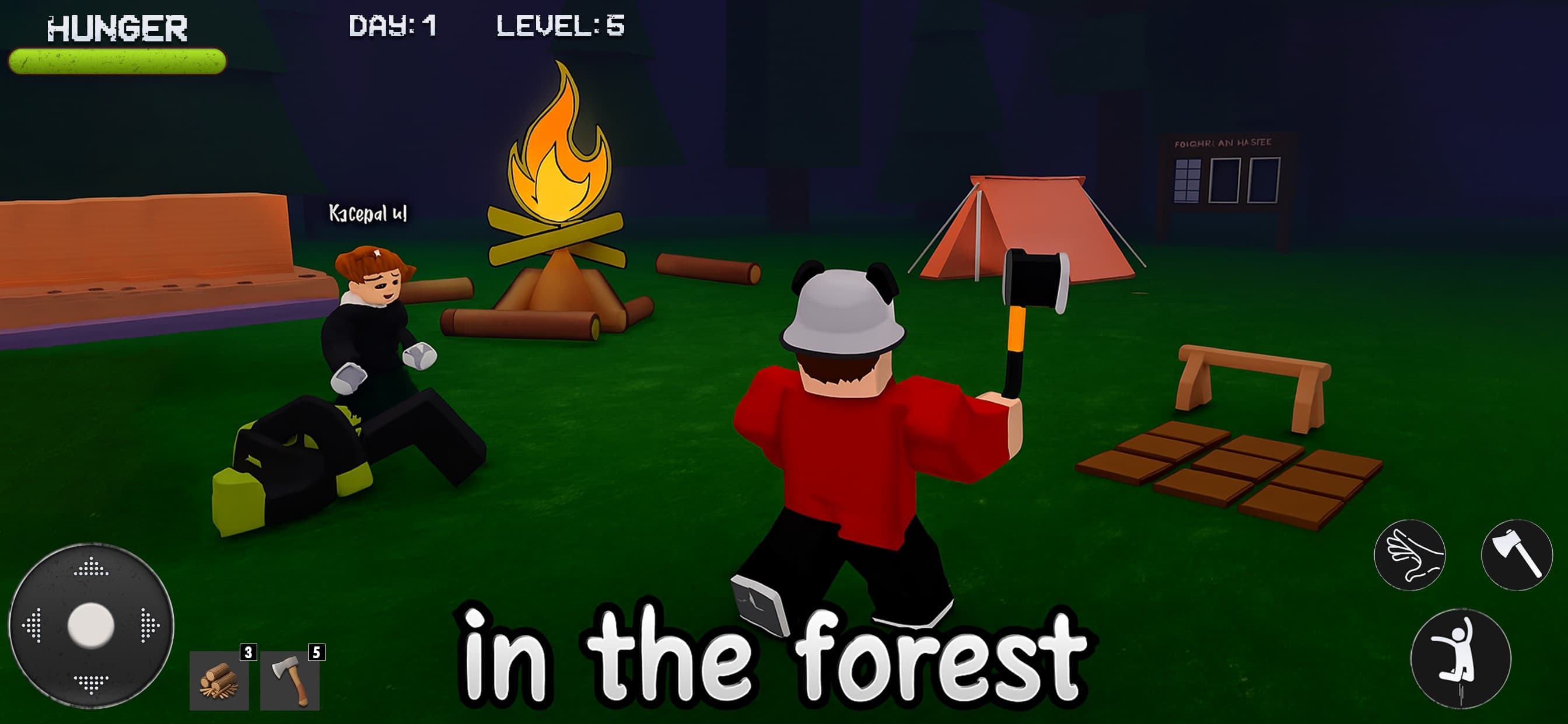 89 Nights Survival in Forest screenshot 3 - screenshot