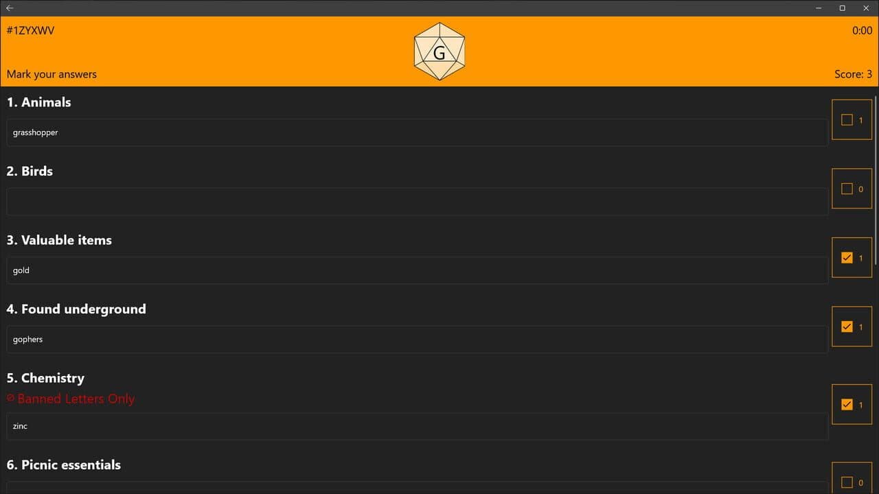 Null - screenshot