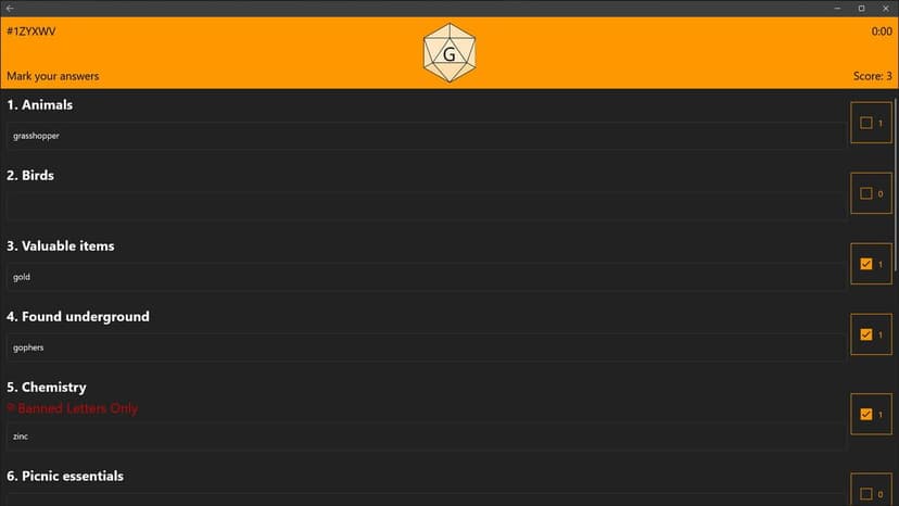 Null - screenshot