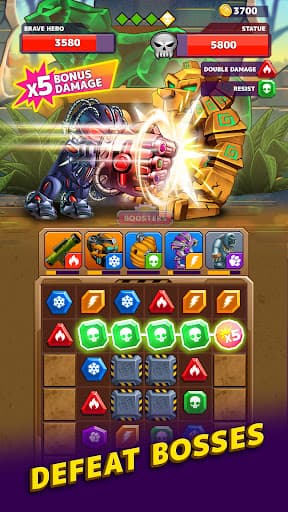 Battle Lines: Puzzle Fighter screenshot 7 - screenshot