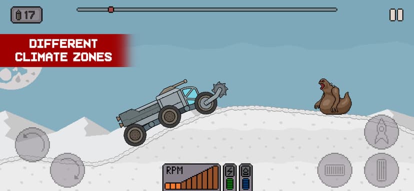 Death Rover: Space Zombie Rush screenshot 4 - screenshot