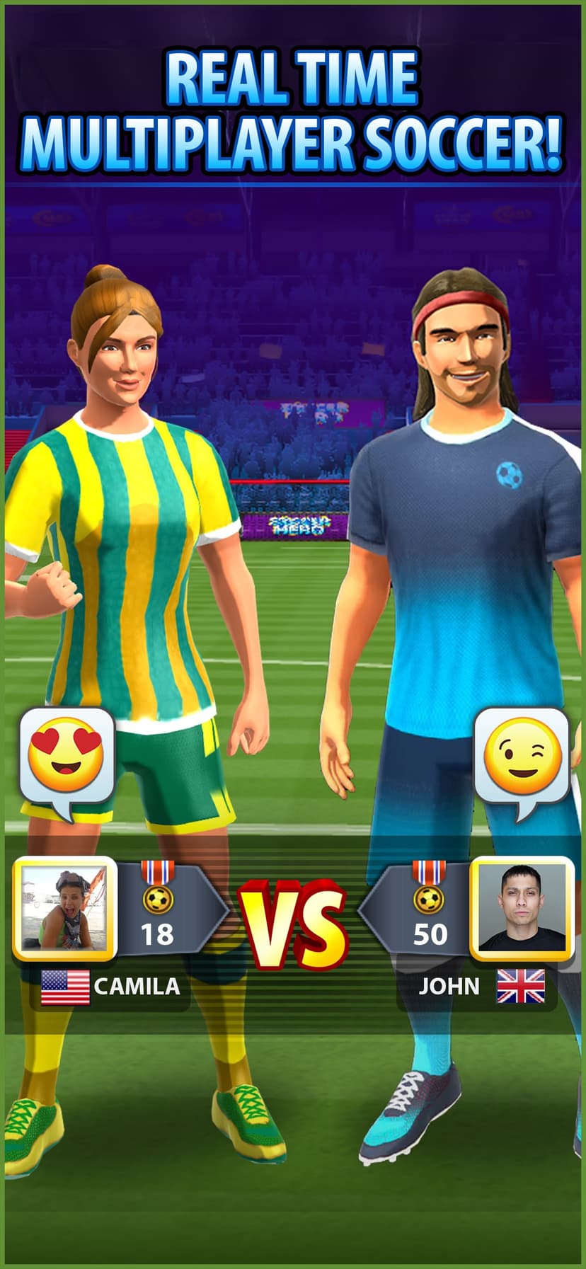 Soccer! Hero screenshot 1 - screenshot