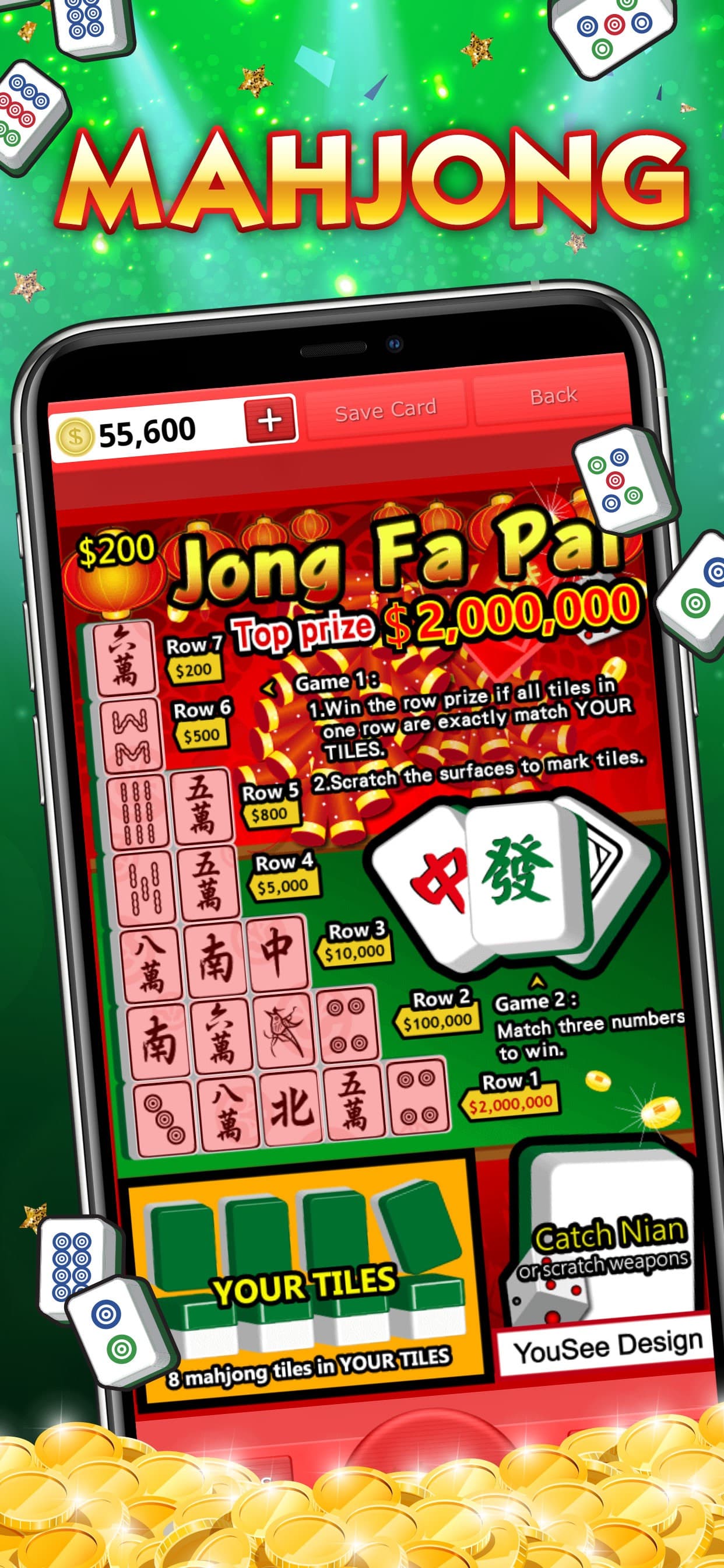 Lottery Scratch Off Mahjong screenshot 4 - screenshot