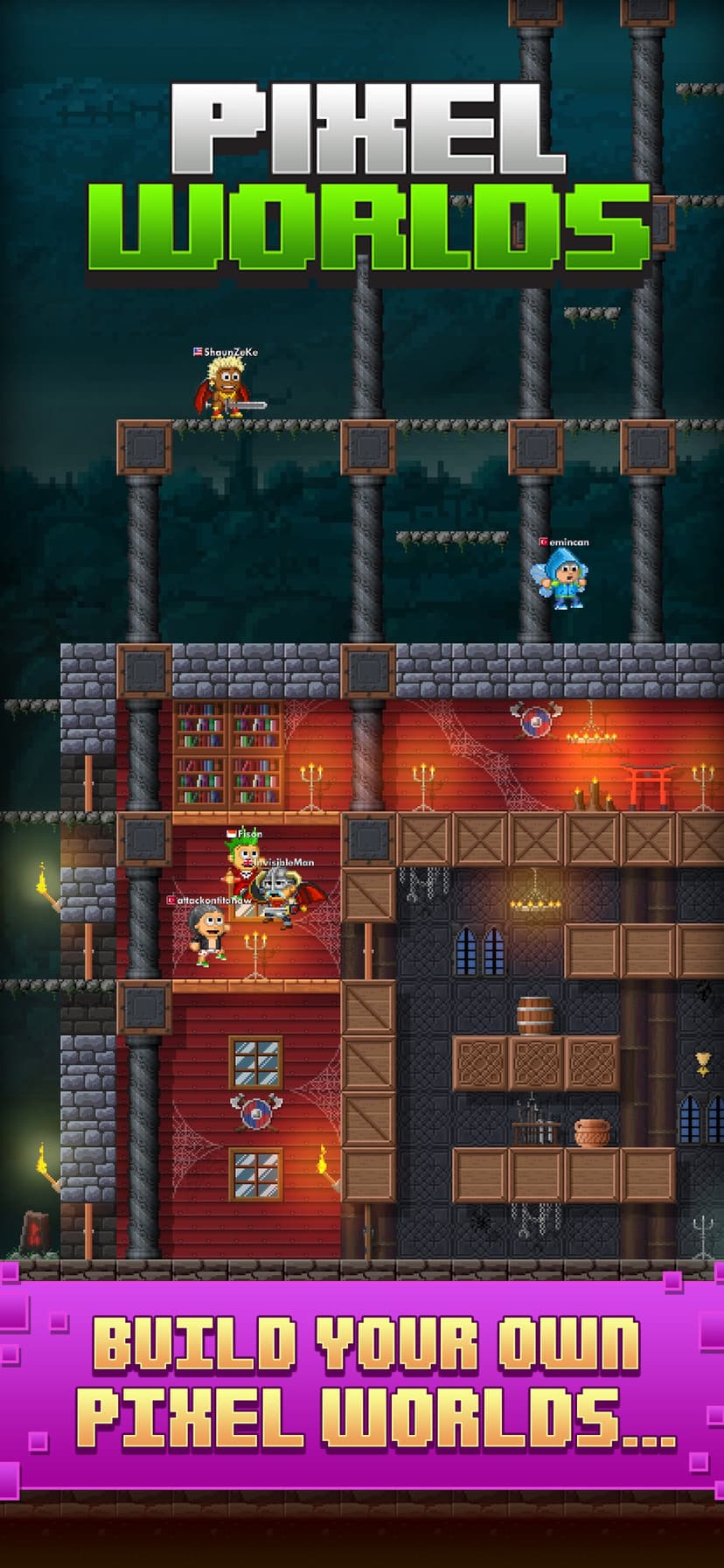 Pixel Worlds: MMO Sandbox screenshot 4 - screenshot