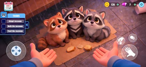 Raccoon Simulator: My Pets screenshot 1 - screenshot