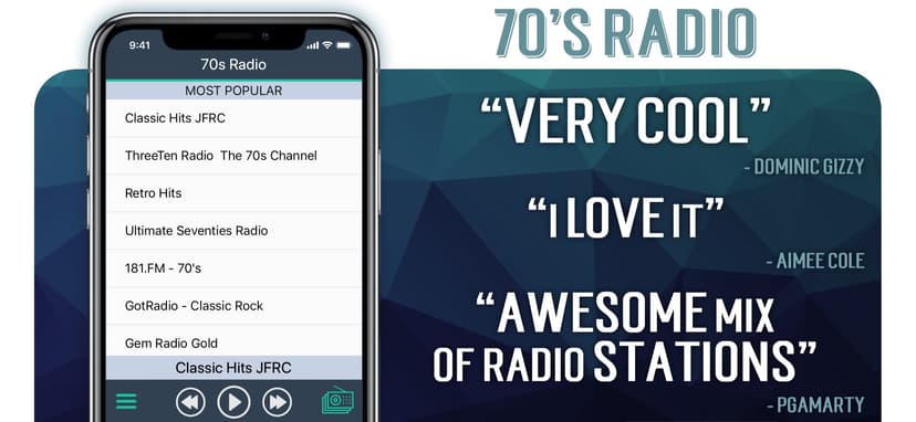 70s Radio+ screenshot 2 - screenshot