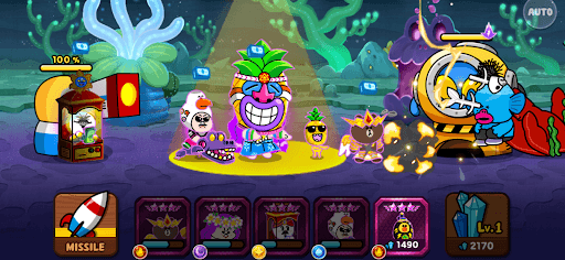 LINE Rangers x RoR III Tie-Up! screenshot 1 - screenshot
