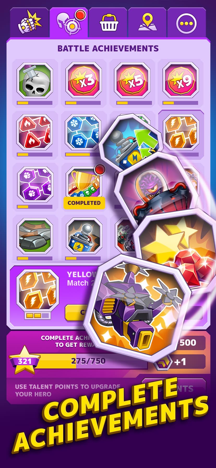 Battle Lines: Puzzle Fighter screenshot 7 - screenshot