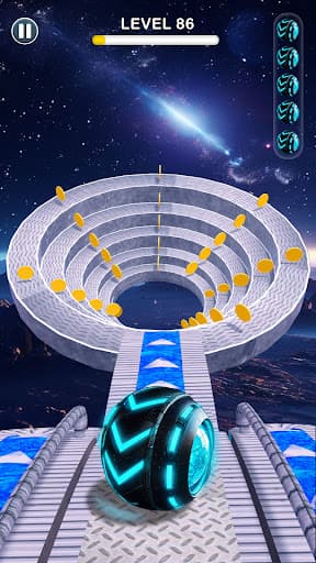 Rolling Ball Sky Escape screenshot 6 - screenshot