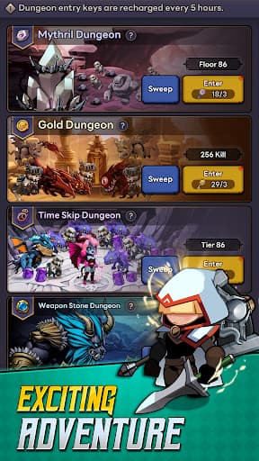Self-Service Knight : idle RPG screenshot 14 - screenshot