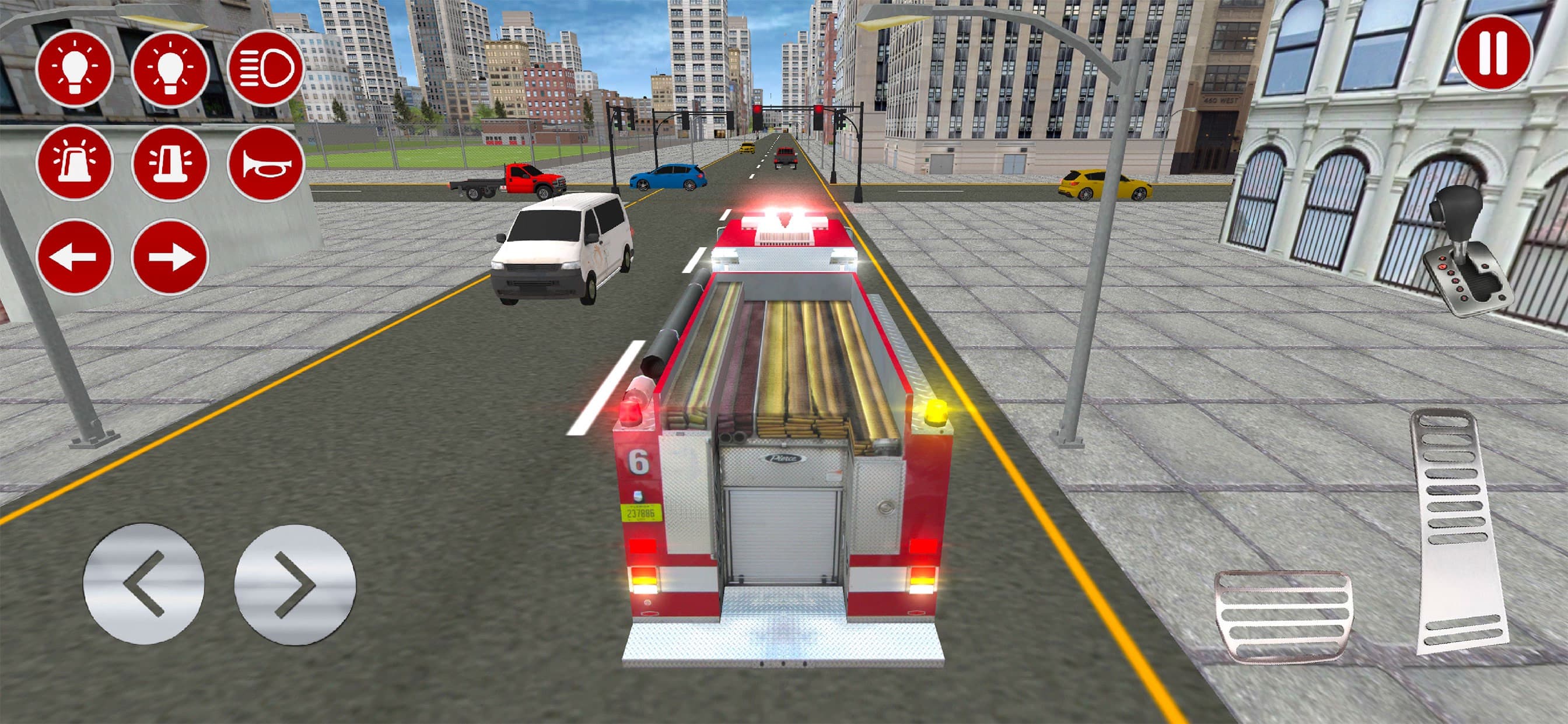 Real Fire Truck Simulator 2023 screenshot 1 - screenshot
