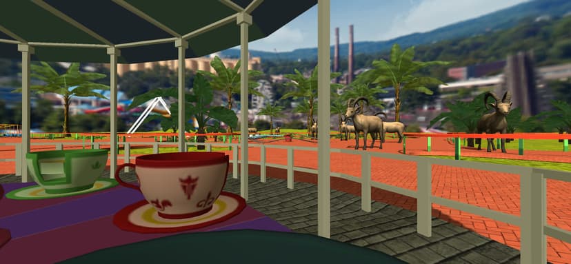 VR Zoo Animals Roller Coaster screenshot 6 - screenshot