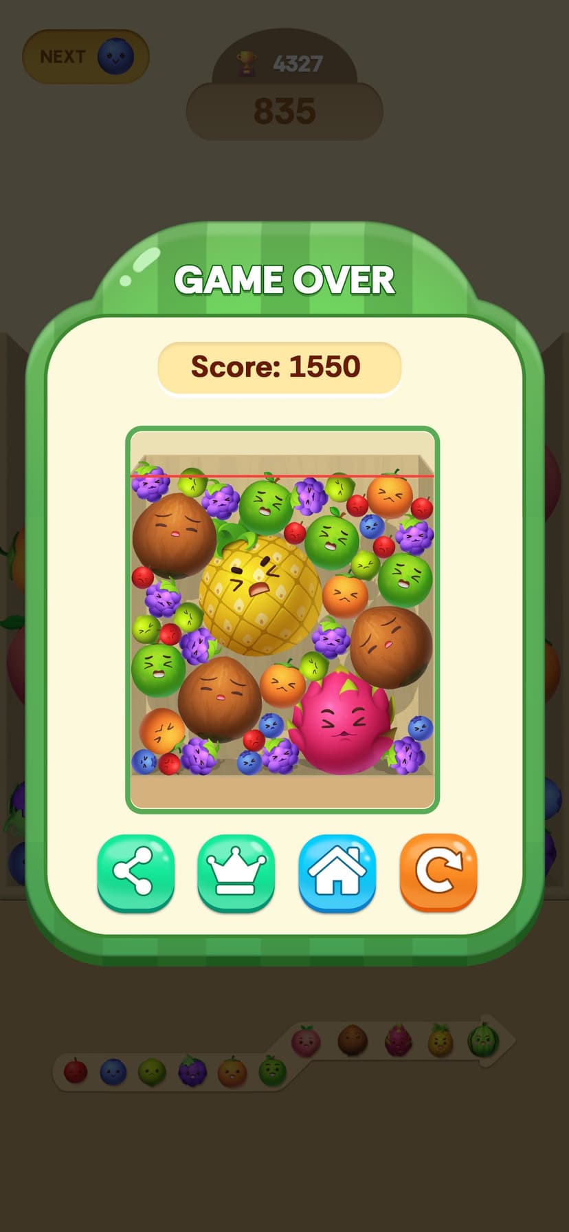 Merge Fruit 3D: Sweet Merge screenshot 7 - screenshot