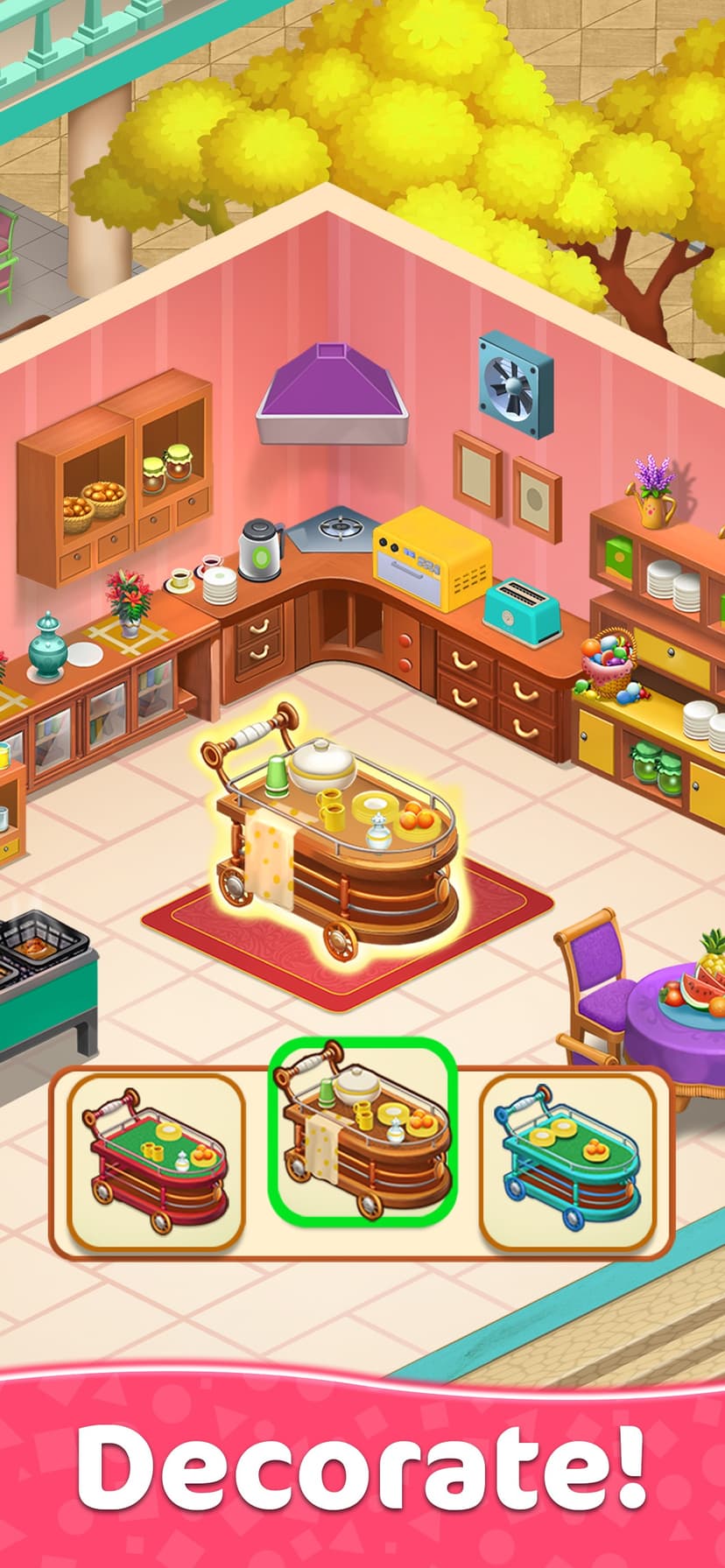 Merge Kitchen Fun Puzzle Games screenshot 2 - screenshot