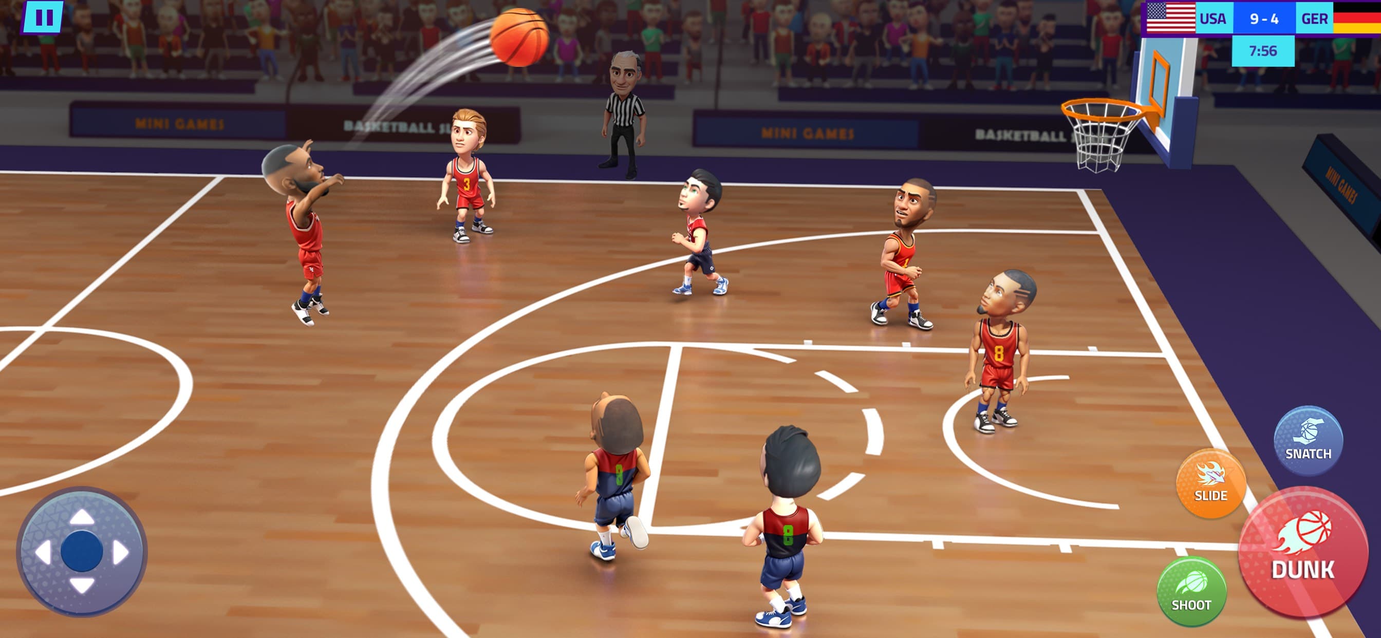 Mini Street Basketball Hoops screenshot 1 - screenshot