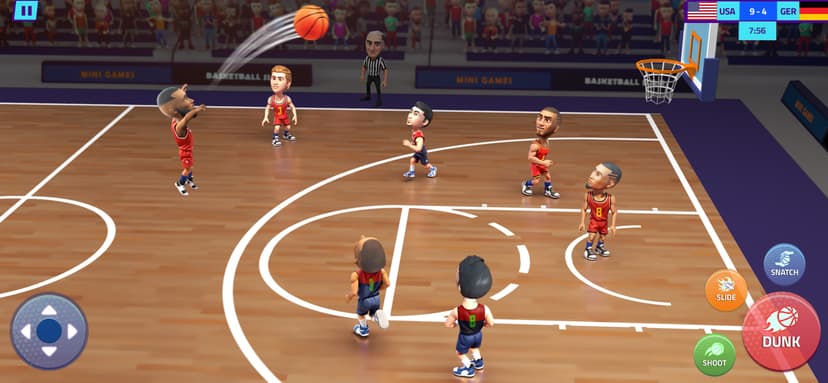 Mini Street Basketball Hoops screenshot 1 - screenshot
