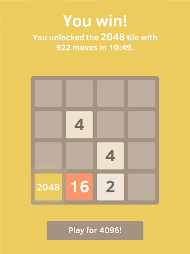 2048 screenshot 8 - screenshot