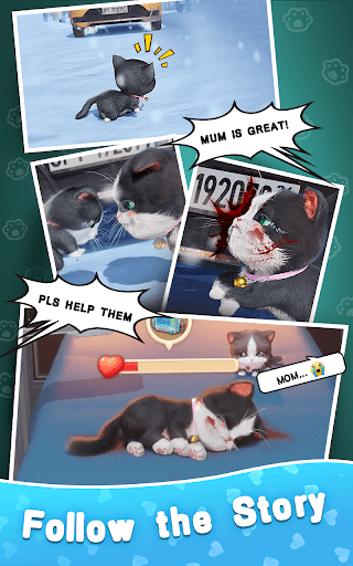 Kitten Match 3D screenshot 7 - screenshot