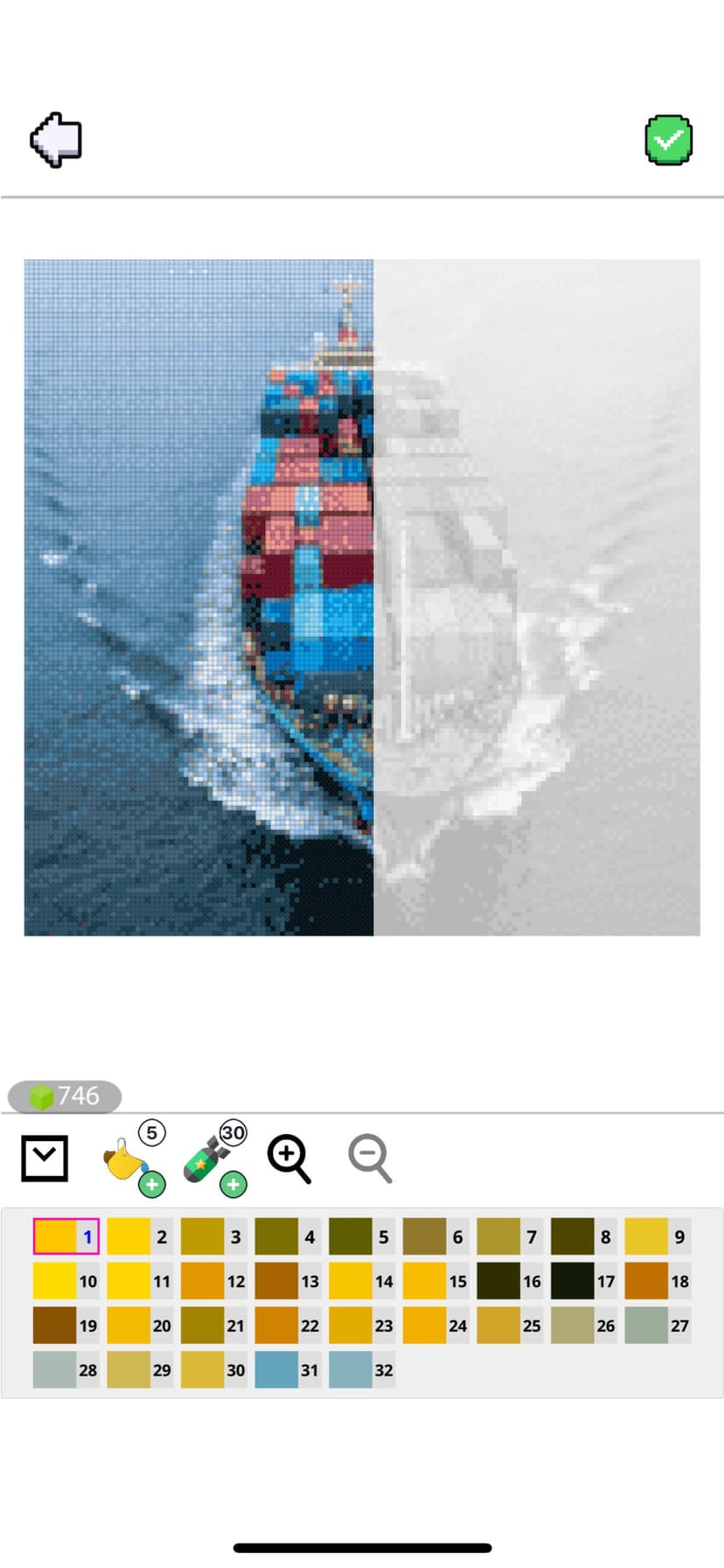 Cross Stitch Color by Number screenshot 9 - screenshot