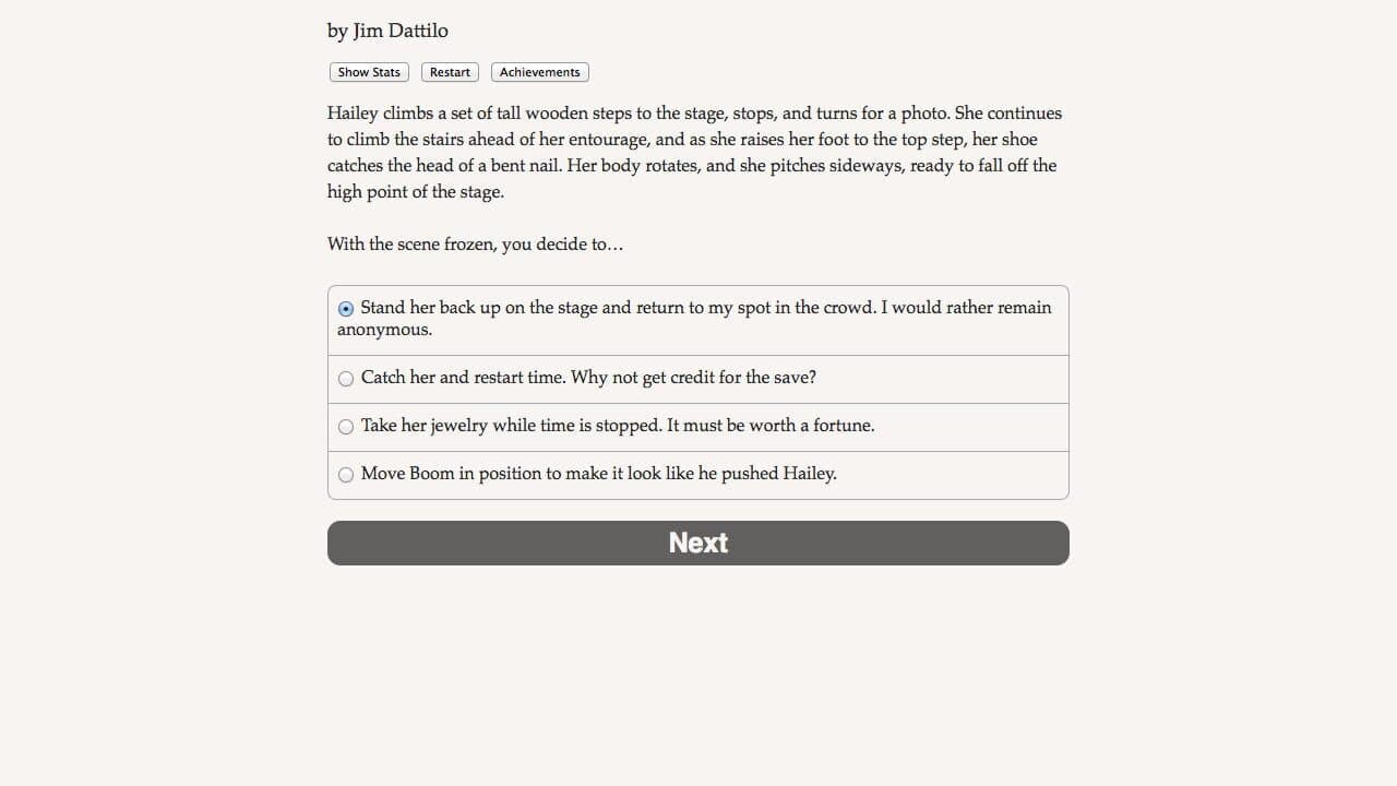 Null - screenshot