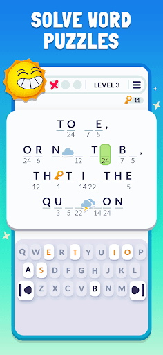 Cryptogram: Logic Puzzle Game screenshot 2 - screenshot