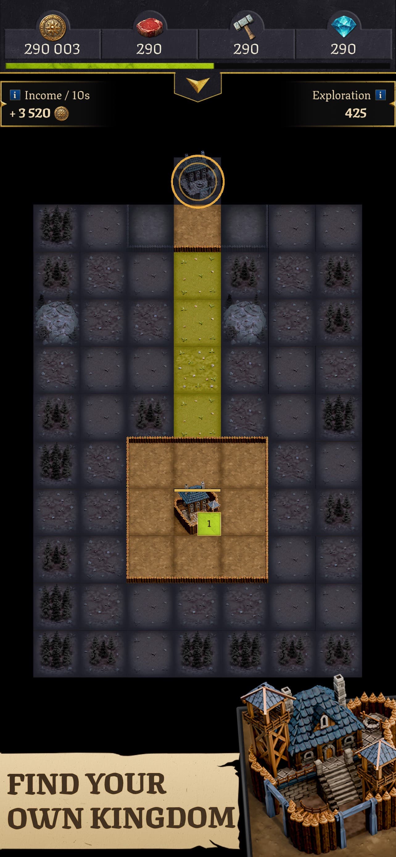 Legacy of Kings: Idle Builder screenshot 1 - screenshot