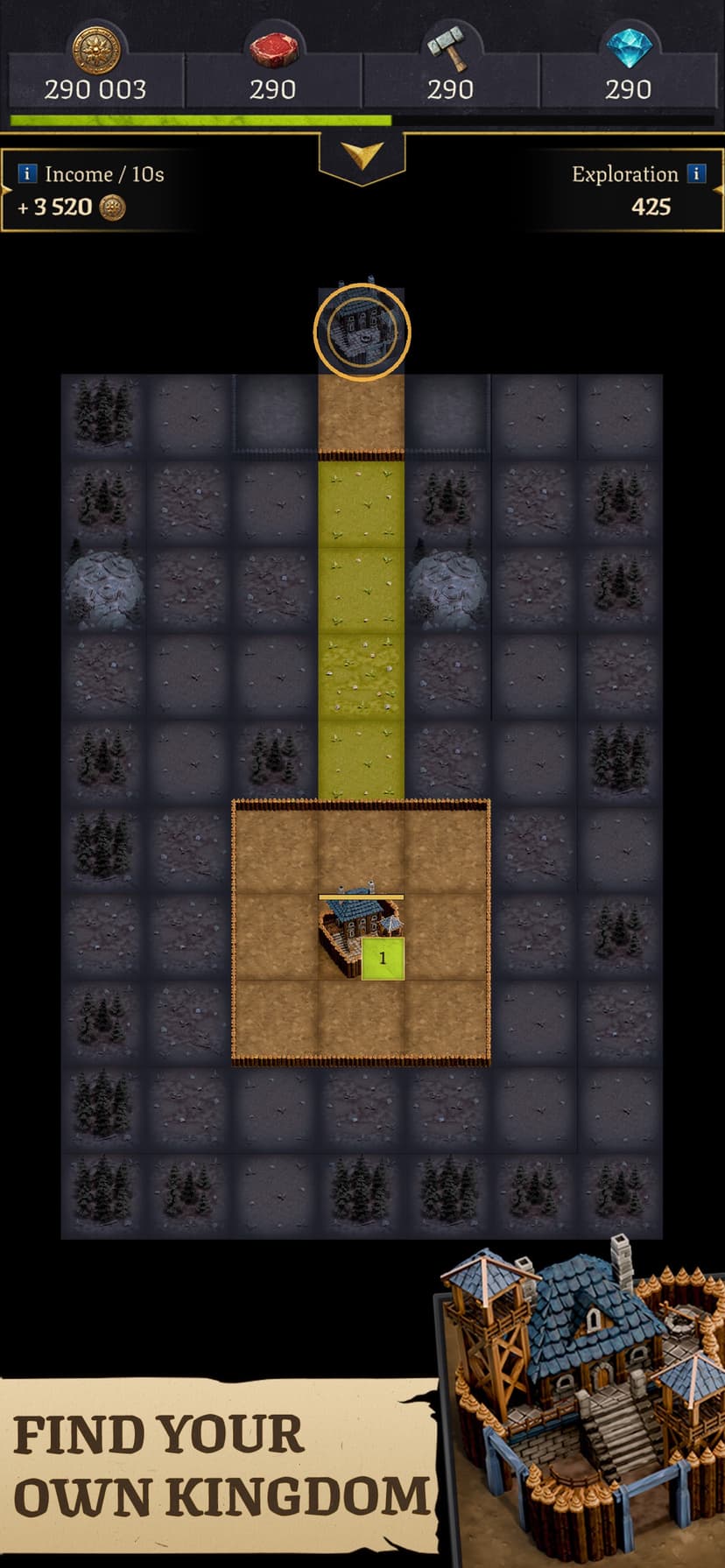 Legacy of Kings: Idle Builder screenshot 1 - screenshot