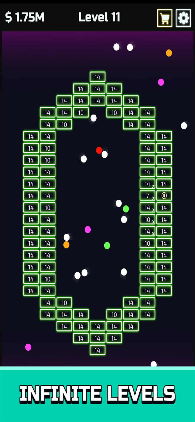 Idle Brick Breaker - Breakout screenshot 5 - screenshot
