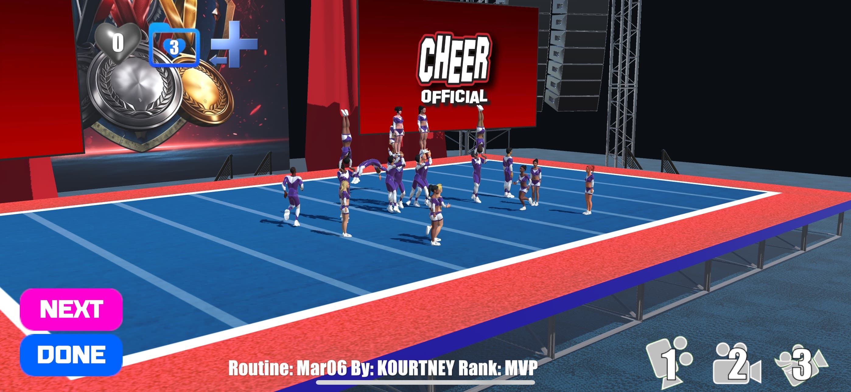CHEER Official 3D screenshot 1 - screenshot