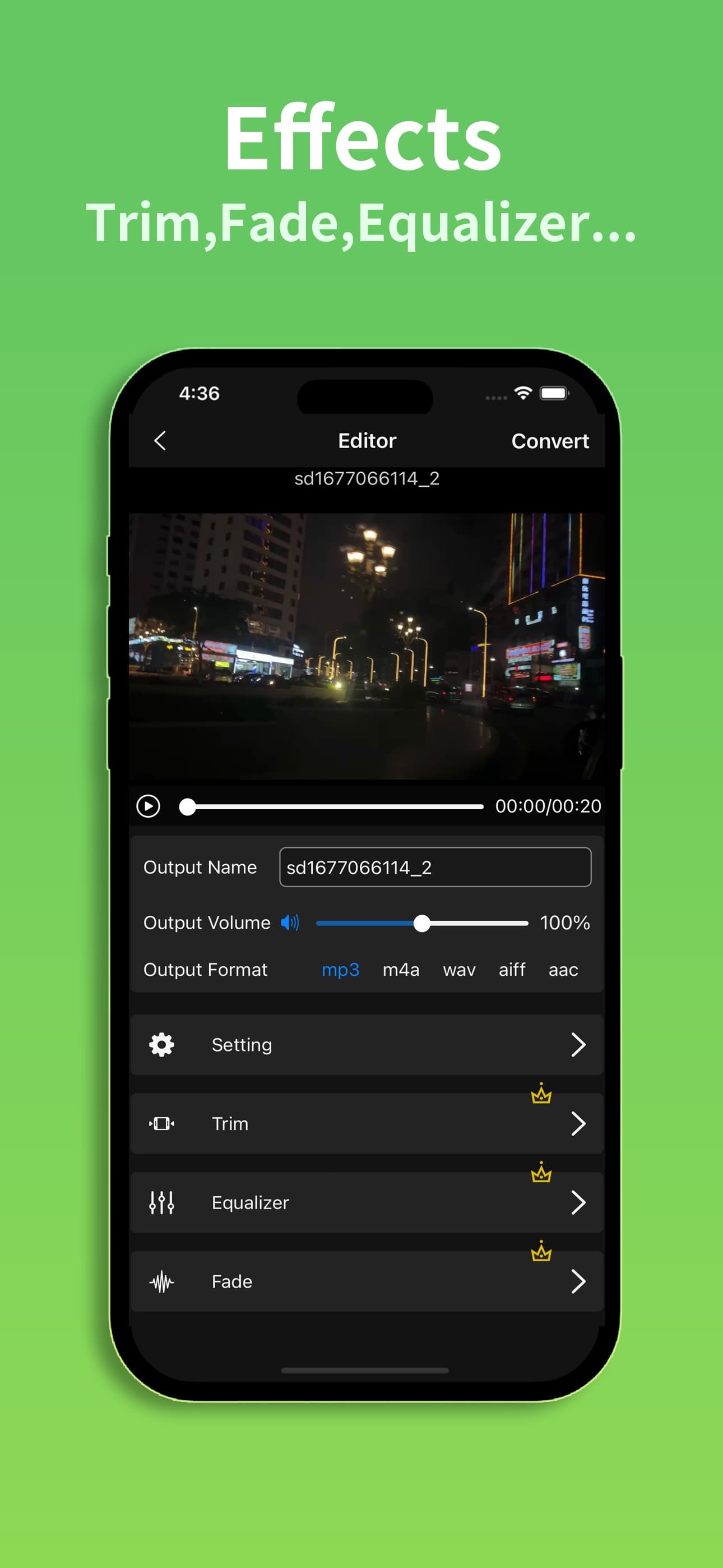 Any MP3 Converter -Extract MP3 screenshot 5 - screenshot