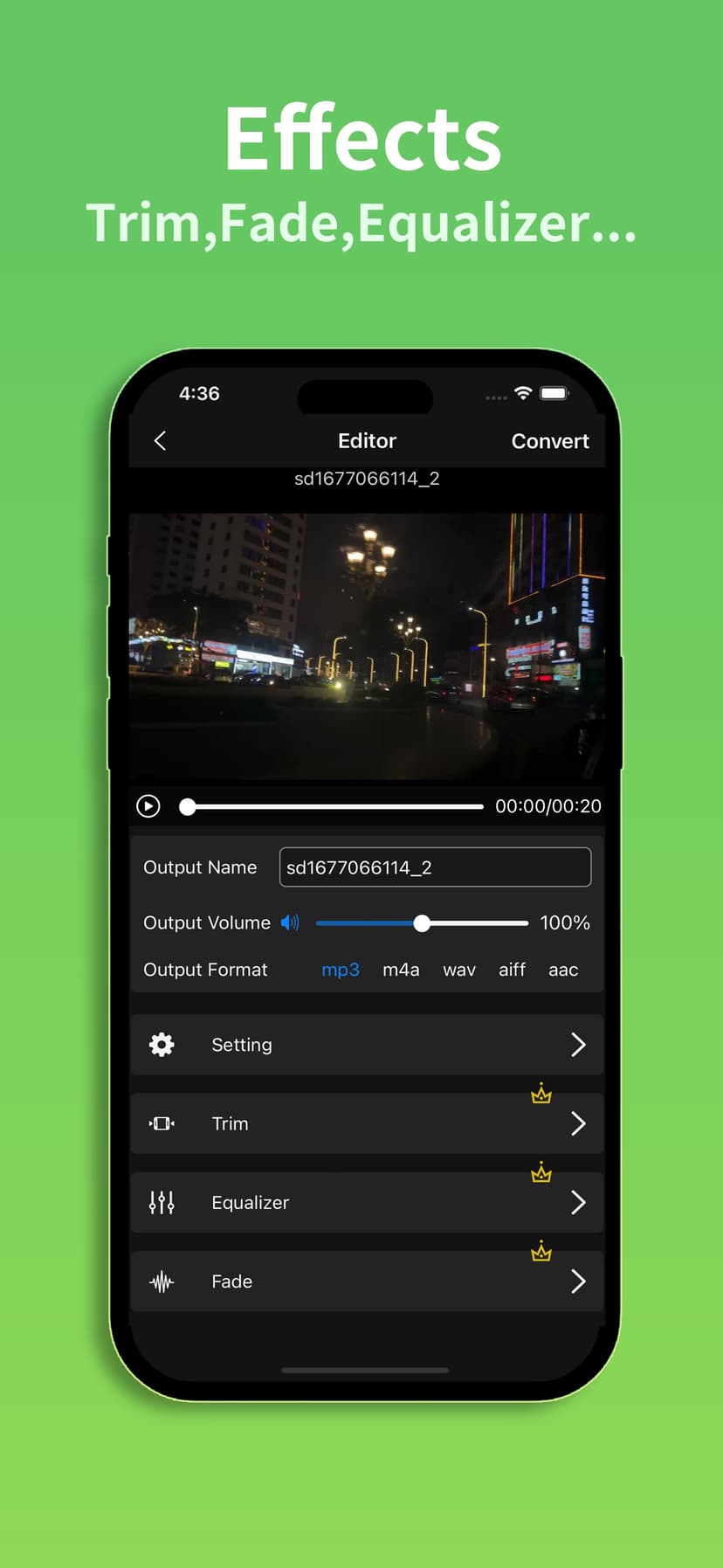 Any MP3 Converter -Extract MP3 screenshot 5 - screenshot