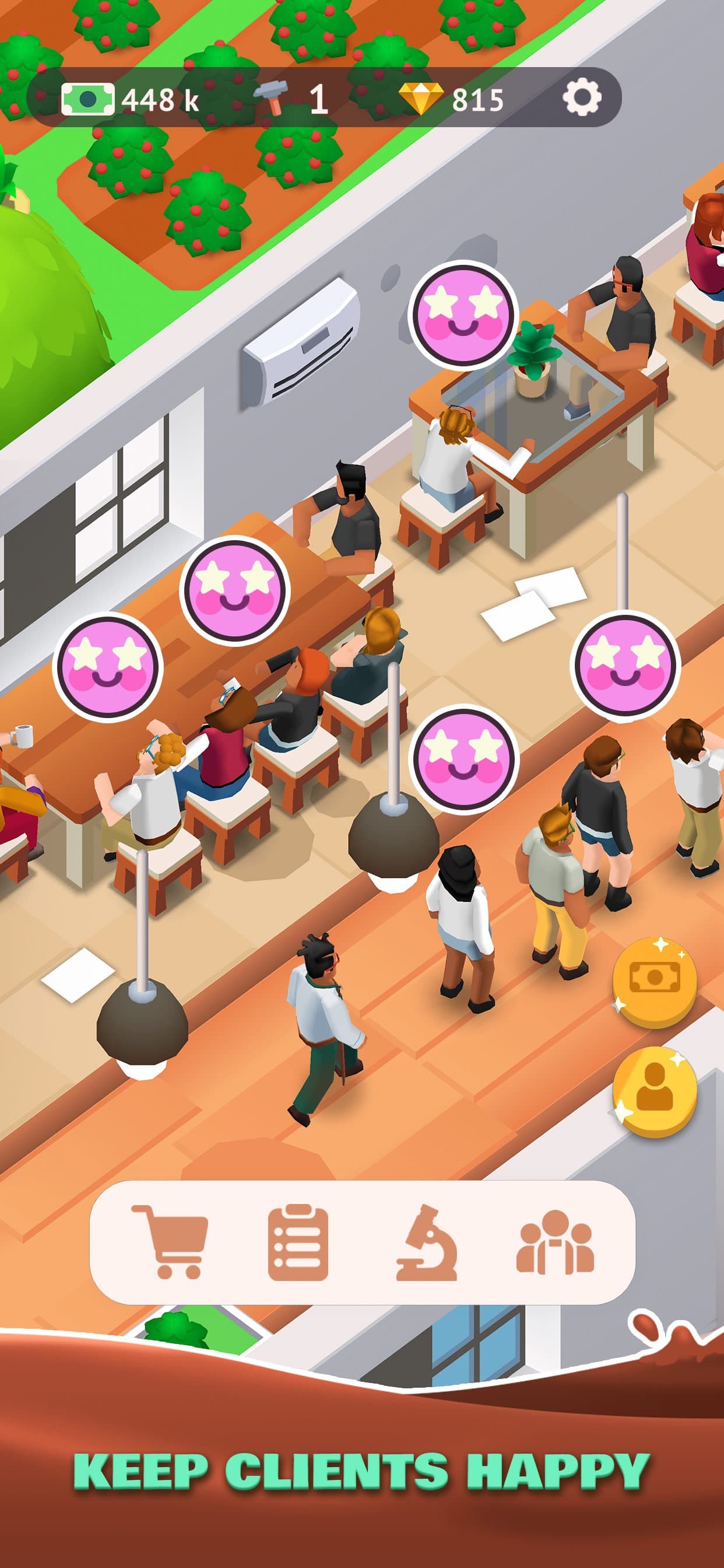 Idle Coffee Shop Tycoon - Game screenshot 3 - screenshot