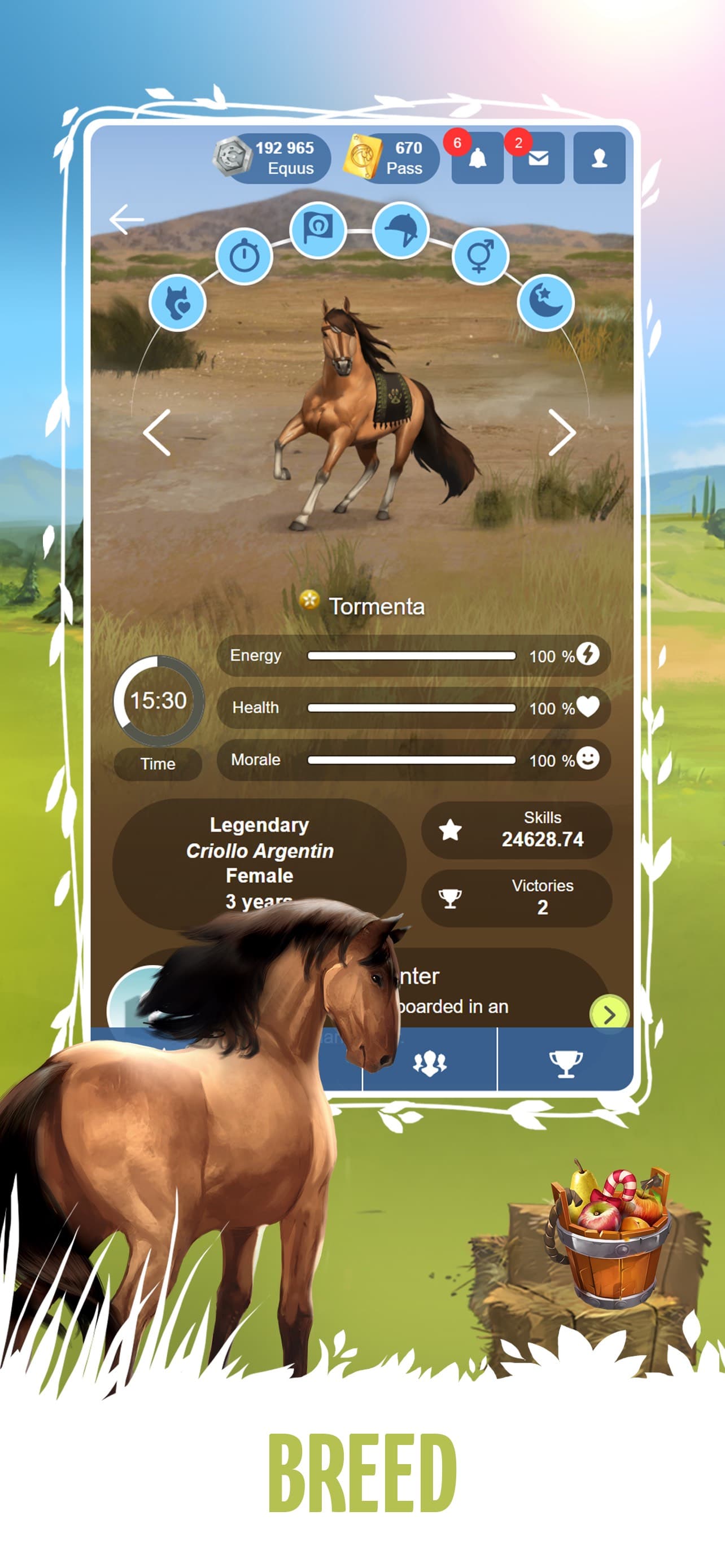 Howrse screenshot 2 - screenshot