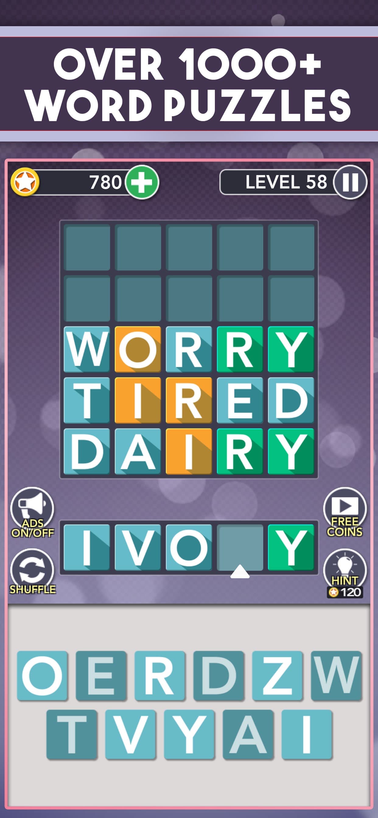 Wordlook - Word Puzzle Games screenshot 1 - screenshot