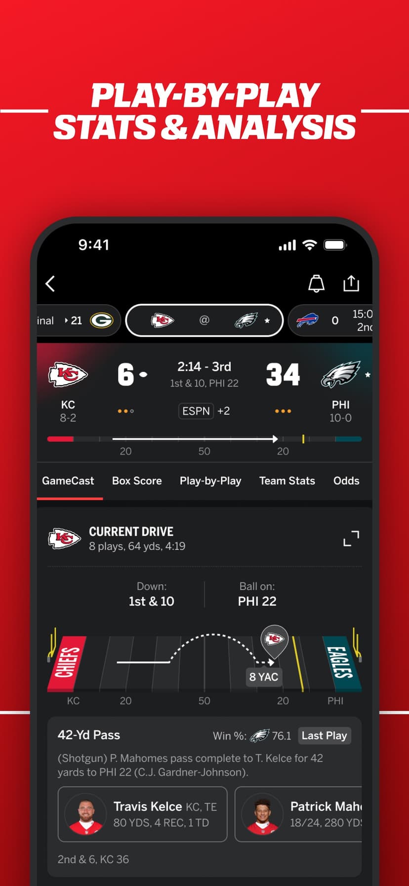 ESPN: Live Sports & Scores screenshot 7 - screenshot