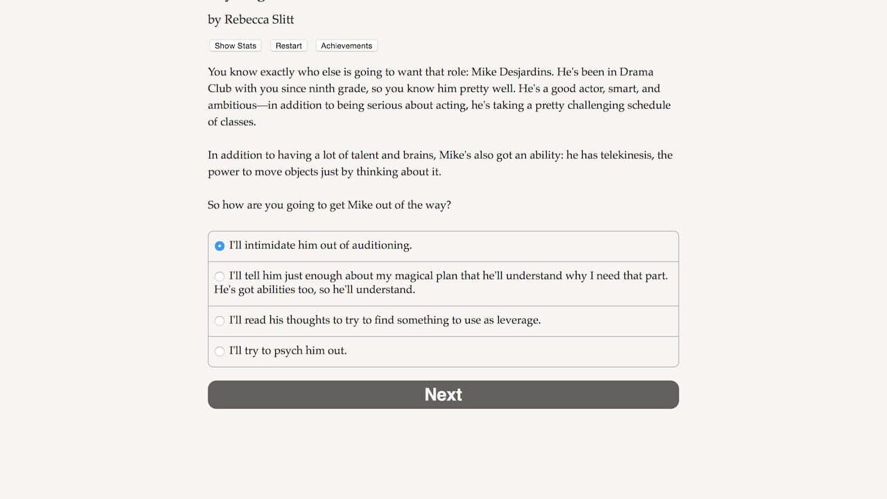 Null - screenshot