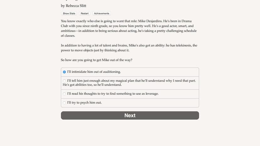 Null - screenshot