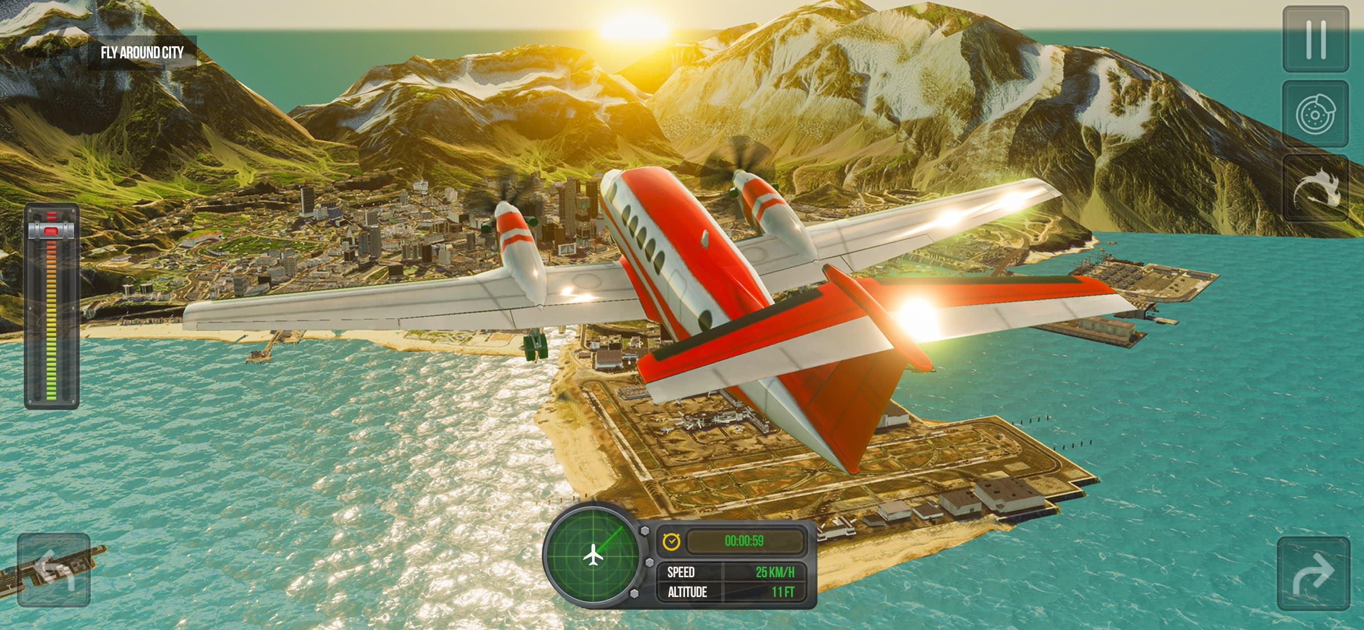 Flight Simulator - Plane Games screenshot 4 - screenshot