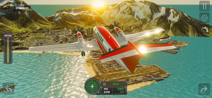 Flight Simulator - Plane Games screenshot 4 - screenshot