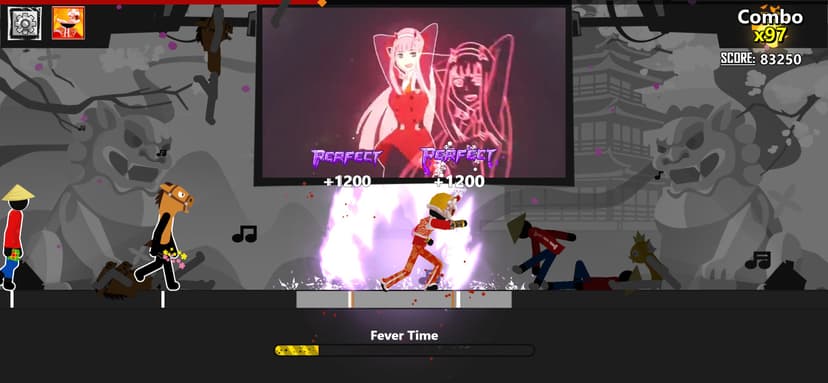 Stickdance Tuber: Fight Melody screenshot 2 - screenshot