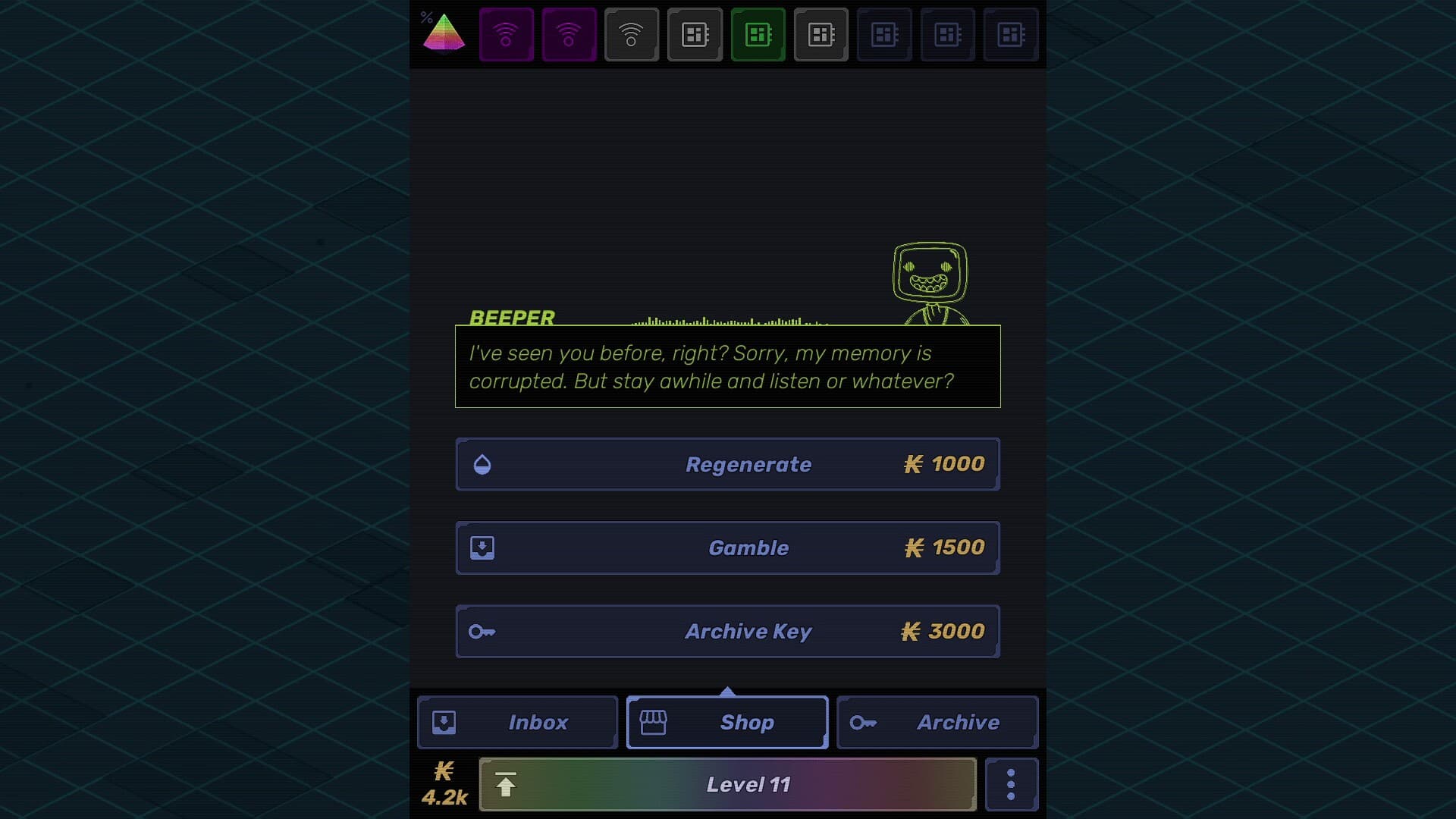 Null - screenshot