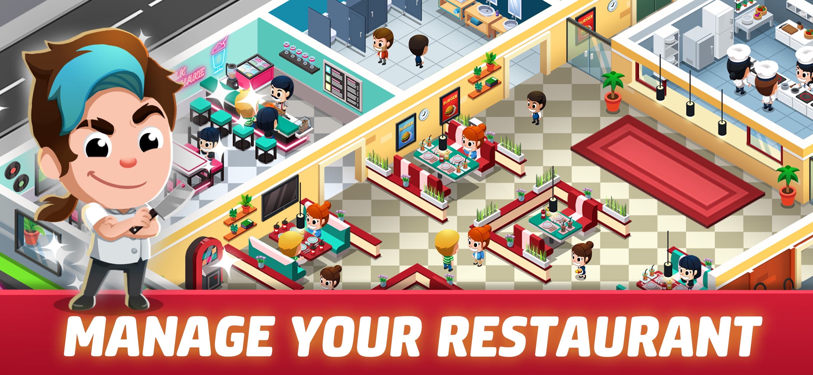Idle Restaurant Tycoon: Empire screenshot 2 - screenshot