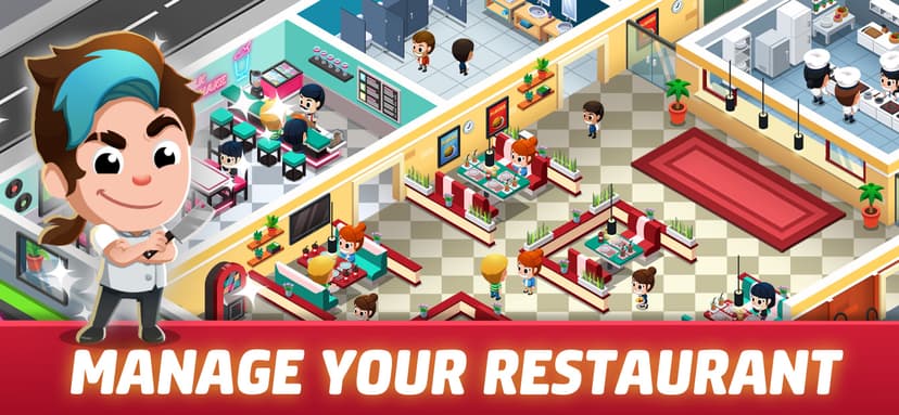 Idle Restaurant Tycoon: Empire screenshot 2 - screenshot