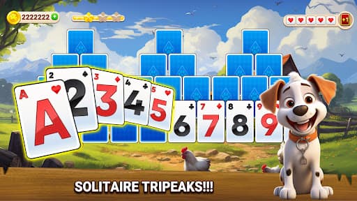 TriPeaks Solitaire Match screenshot 1 - screenshot
