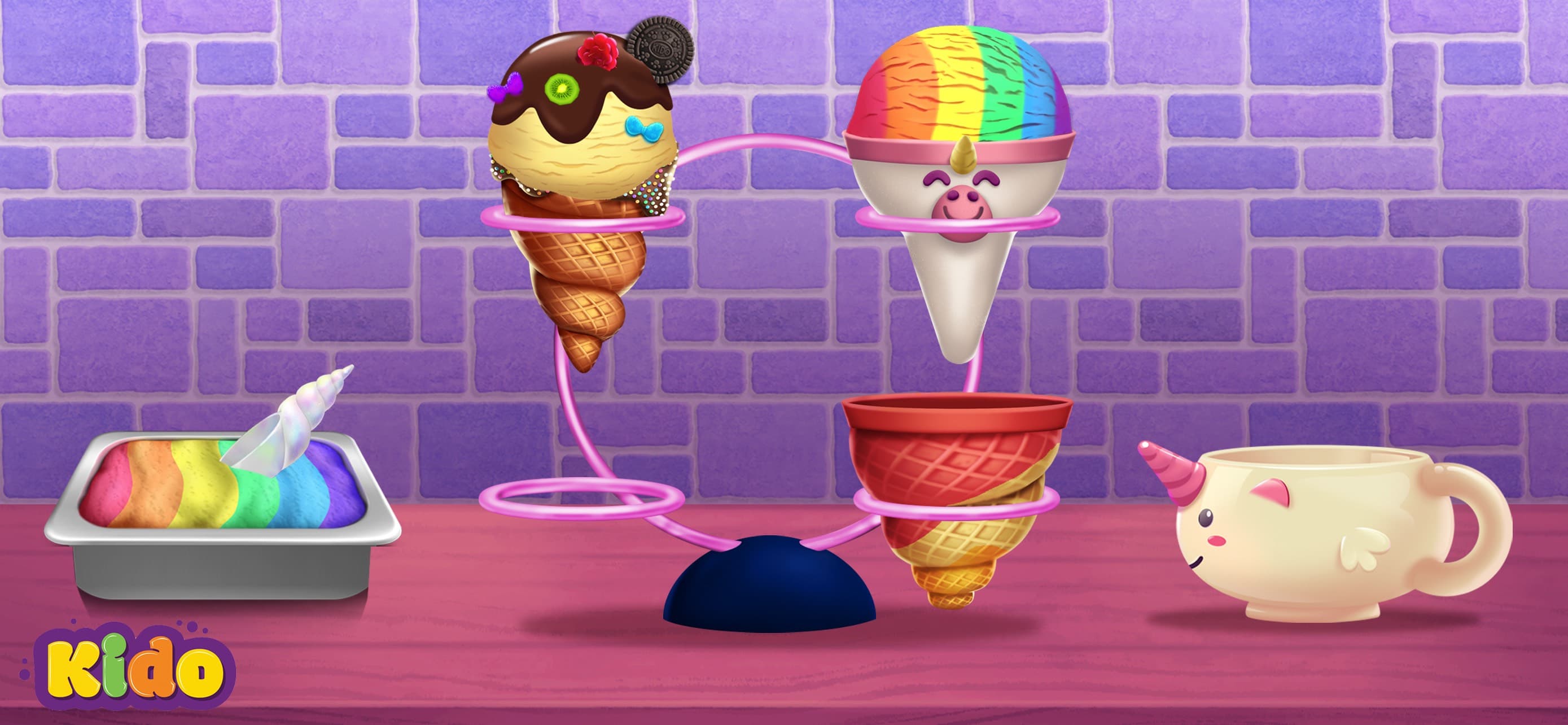 Ice Cream Making Game For Kids screenshot 4 - screenshot